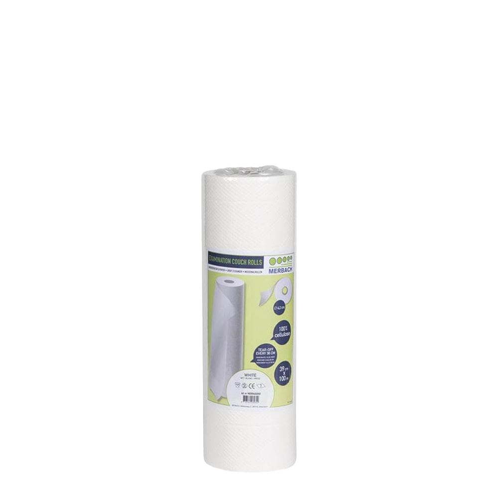 Merbach - Onderzoekstafelpapier - 100 m x 39 cm · losse verpakking