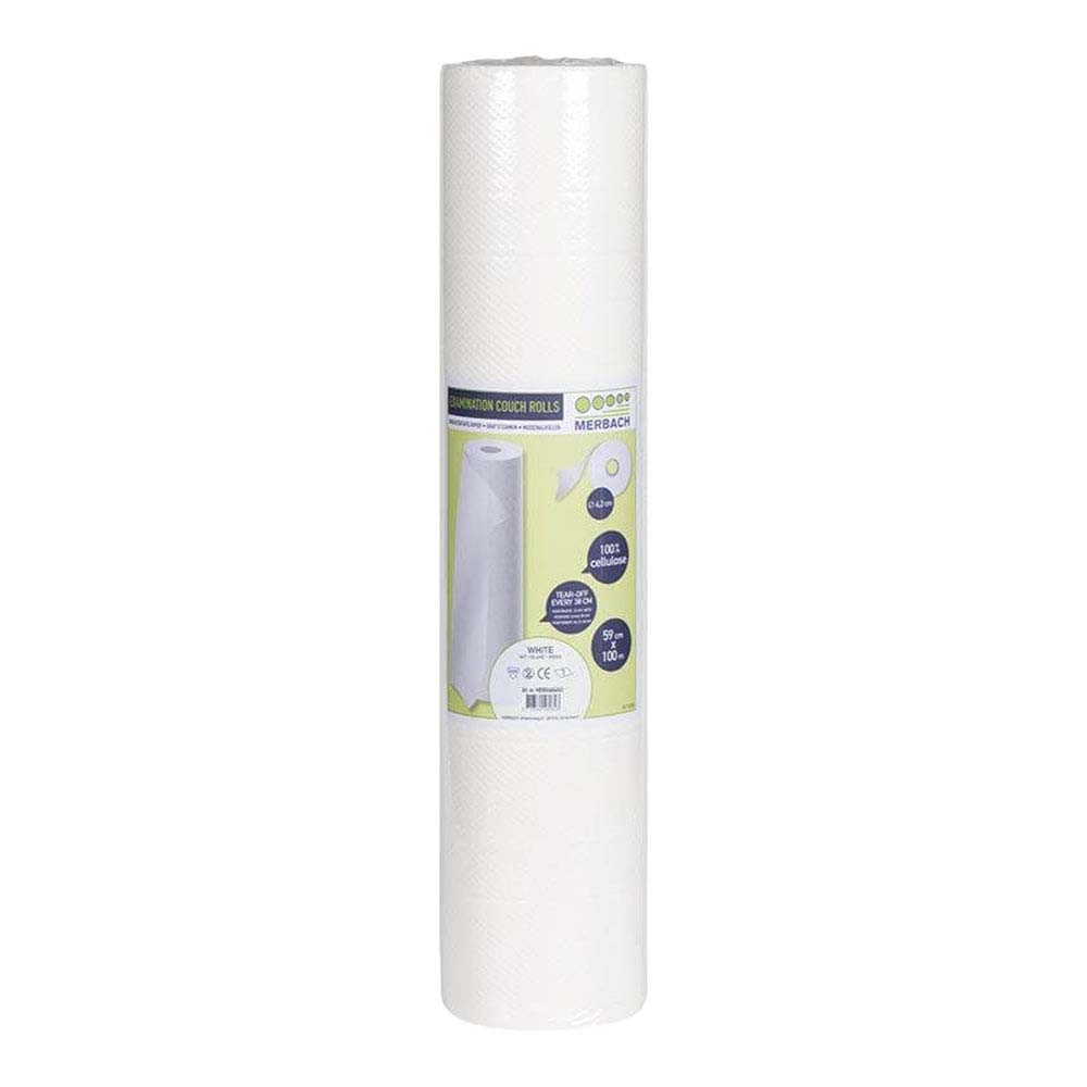 Merbach - Onderzoekstafelpapier - 100 m x 59 cm · losse verpakking