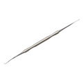 Merbach nagelheffer, dubbelzijdig, ergonomische handgreep (glad), 16 CM
