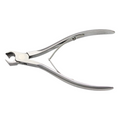 Merbach kopknipper voor kalknagels, dubbelzijdig, smalle bek, dubbele veer, 13 CM