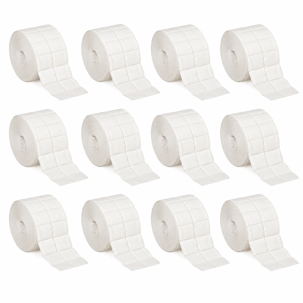 Merbach celstofdeppers (4x5cm) - Doos met 12 x zak à 2x500st