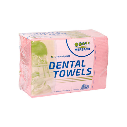Merbach dental towel roze, 4 x 125 stuks