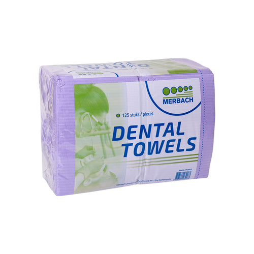 Merbach dental towel paars, 4 x 125 stuks