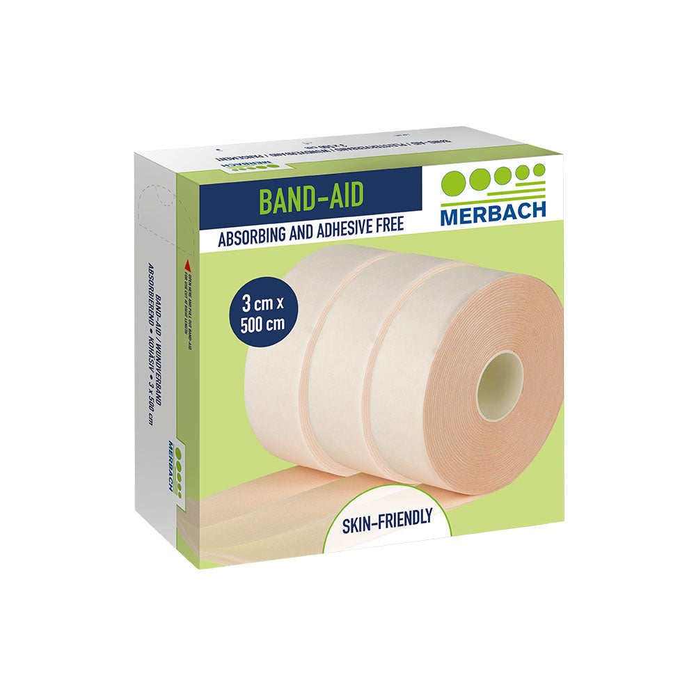 Merbach zelfklevend pleisterverband 3 x 500cm