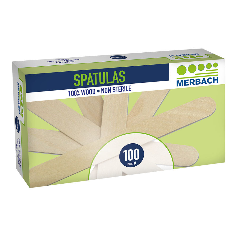 Merbach houten Tong/Harsspatels